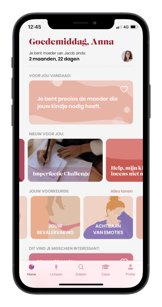 How About Mom app iPhone12 mockup