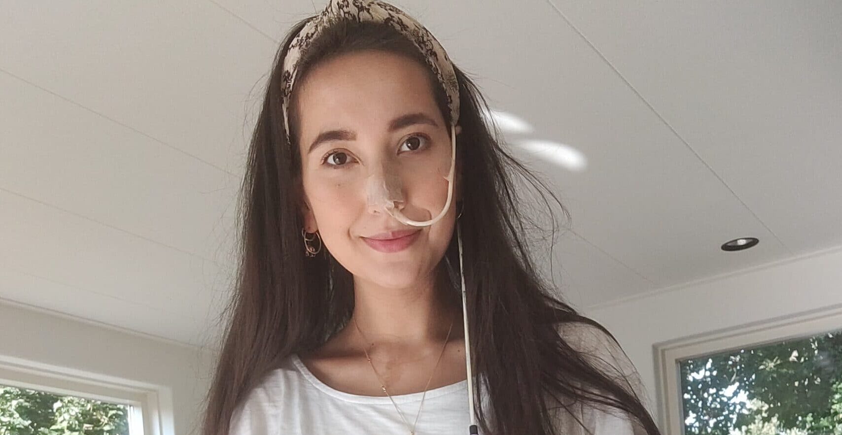 Saonah had extreme zwangerschapsmisselijkheid: 'Ik kon niet meer op m'n benen staan'