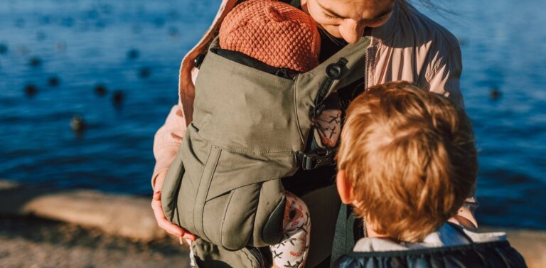 baby veilig dragen