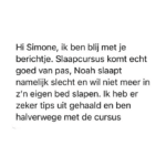 Review Slaap cursus How About Mom 3