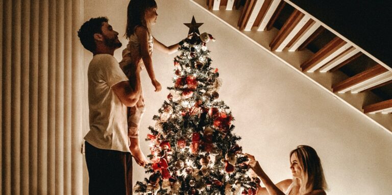 kerstfilms gezin