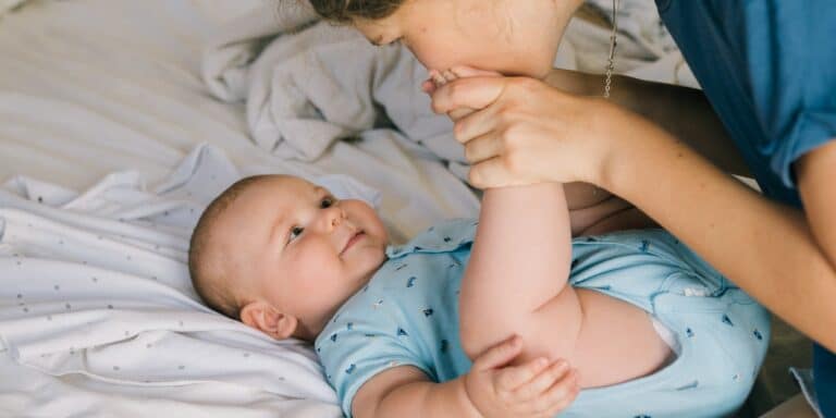 praten tegen je baby