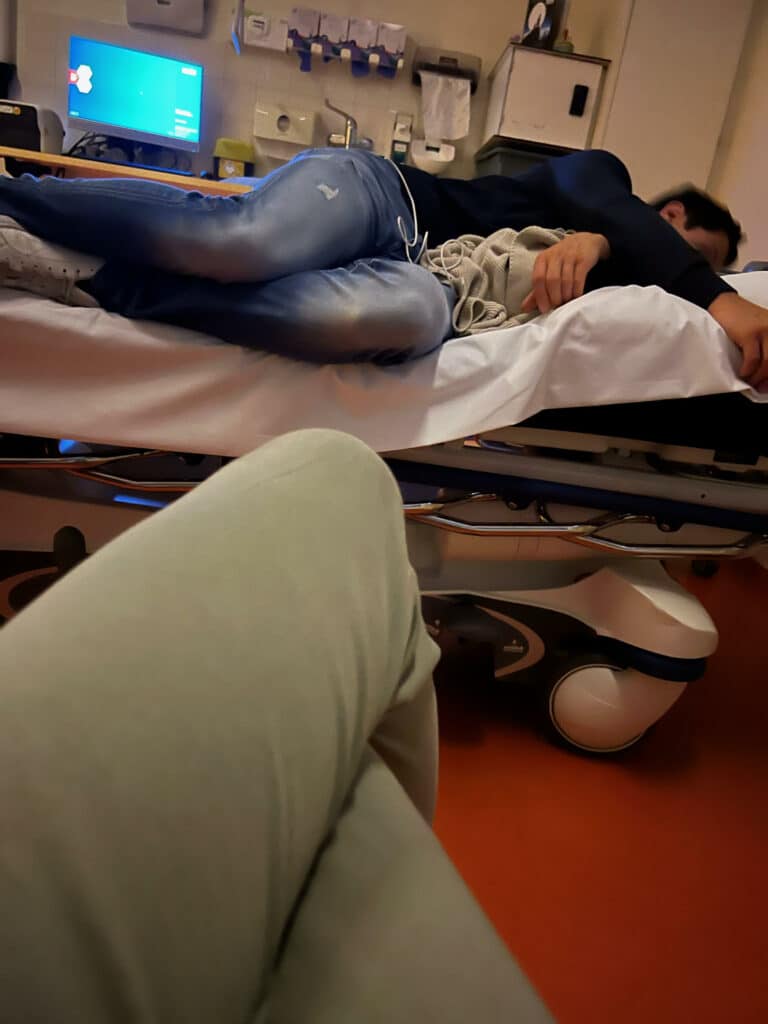 mijn baby is ziek