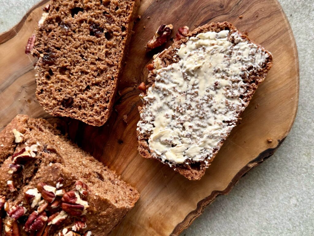 Voeding kraamtijd_vegan ontbijtkoek