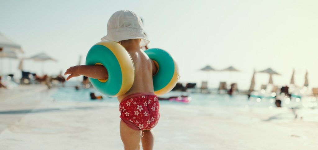 vakantie reizen baby kind